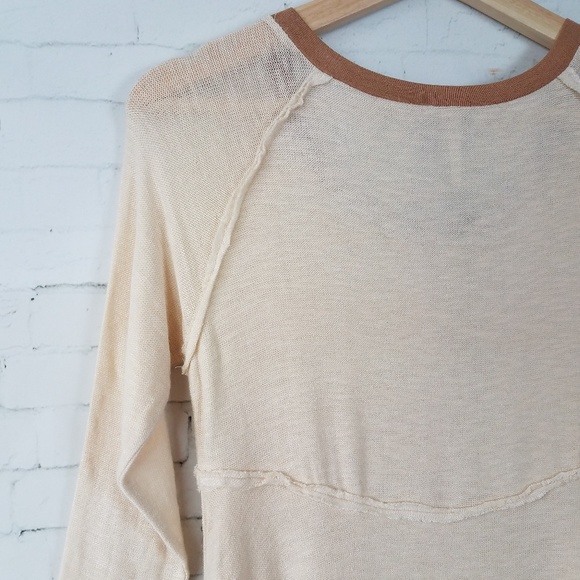 Intimately Free People Womens Top Size M Beige - Picture 5 of 8
